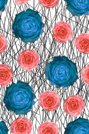 线条印花华亿平台图片