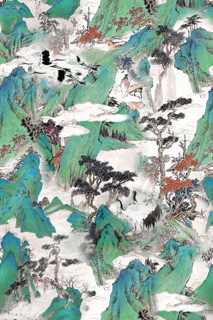 风景印花华亿平台图片