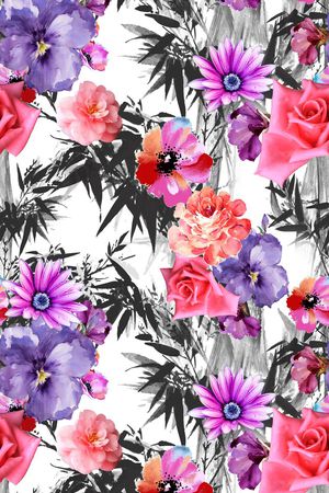 MAX-女装花卉印花华亿平台图片