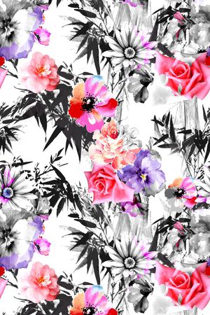 MAX-女装花卉印花华亿平台图片