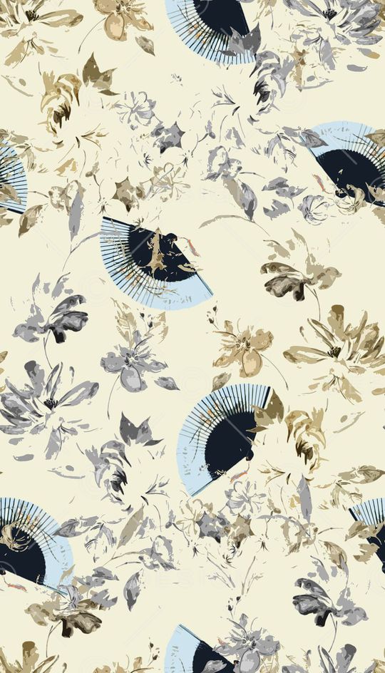 复古小清新印花华亿平台图片