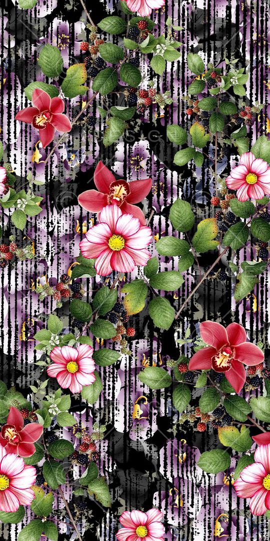 花朵印花华亿平台图片