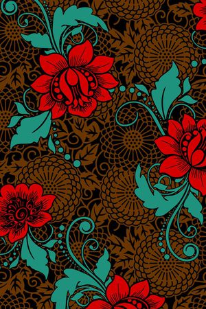 荷花印花华亿平台图片