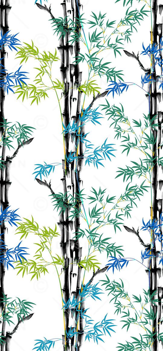 山水画印花华亿平台图片