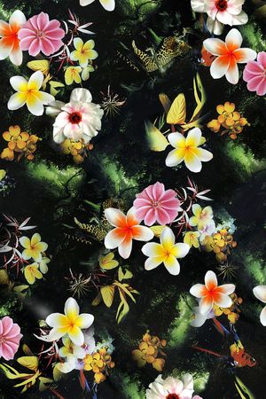 小碎花印花华亿平台图片