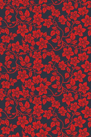 艺术花卉印花华亿平台图片