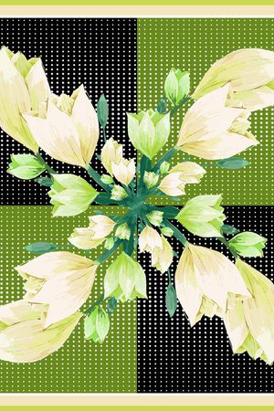 几何印花华亿平台图片