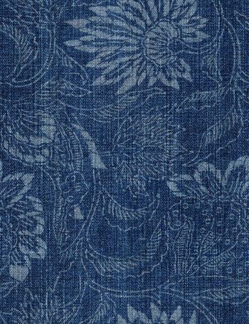 民族花纹印花华亿平台图片