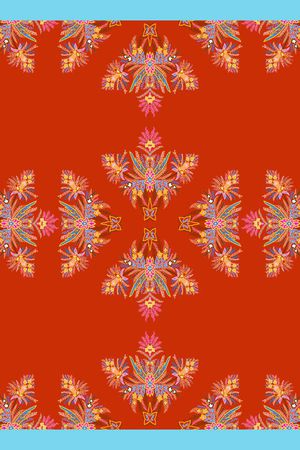 丝巾围巾秀场印花华亿平台图片