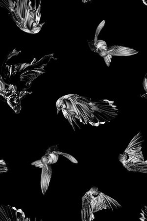 时尚潮流男装T恤满版印花印花华亿平台图片