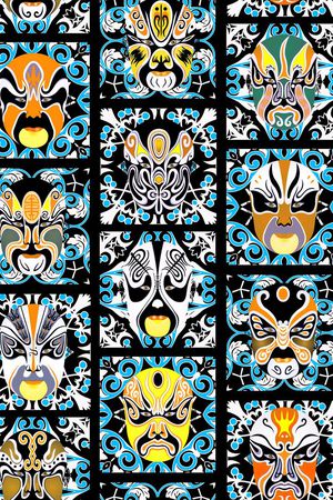 民族风印花华亿平台图片