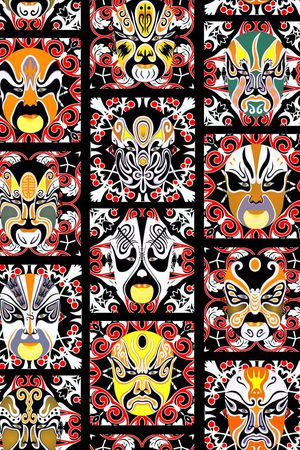 民族风印花华亿平台图片