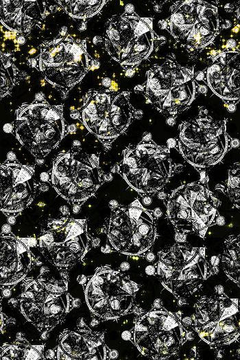 黑白花印花华亿平台图片