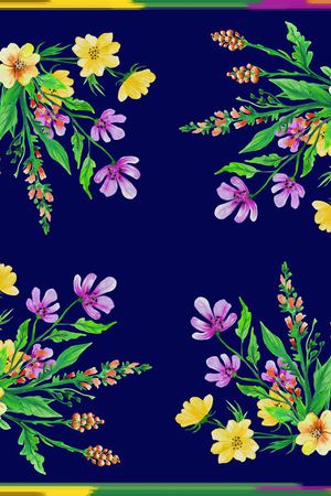 方巾印花华亿平台图片