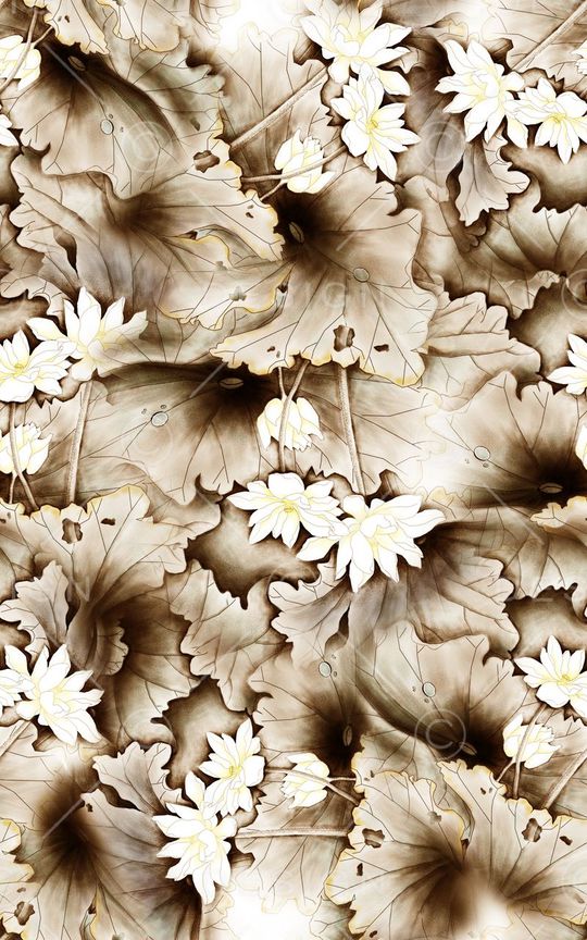 中国风印花华亿平台图片