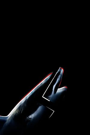 抽象鲨鱼解构印花华亿平台图片