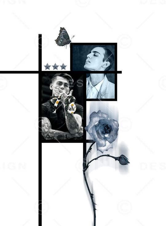 潮流人物印花华亿平台图片