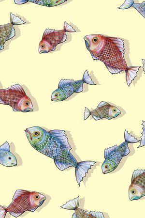 水彩印花华亿平台图片