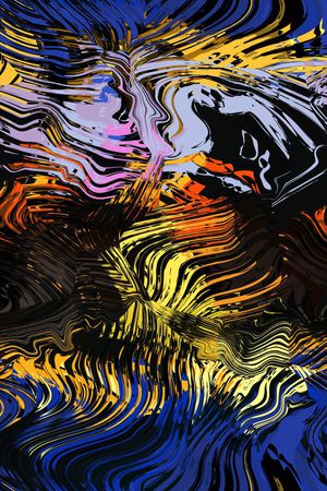 艺术手绘印花华亿平台图片