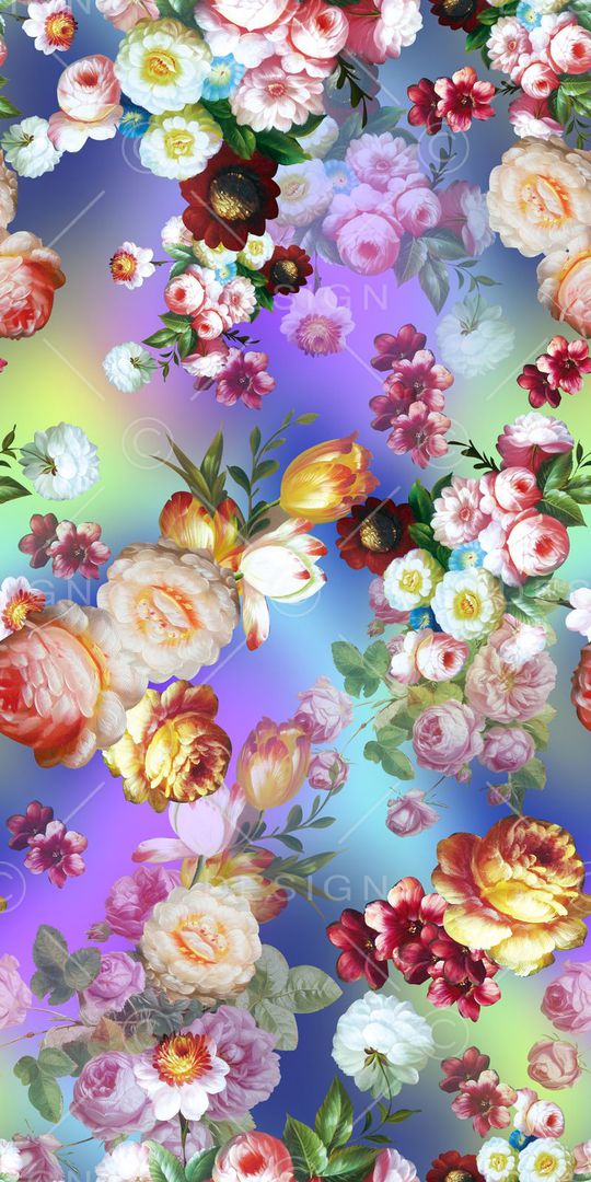 油画花卉印花华亿平台图片