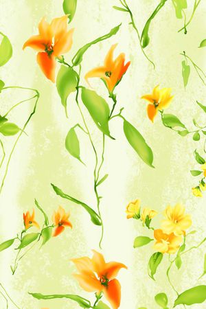 清新印花华亿平台图片