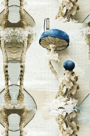 复古笔触纹理印花华亿平台图片