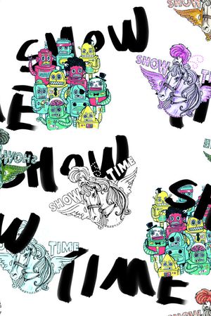 卡通印花华亿平台图片