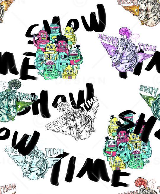 卡通印花华亿平台图片