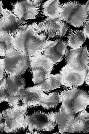 毛皮印花华亿平台图片