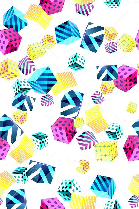 方格印花华亿平台图片