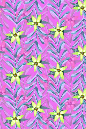 写意花卉印花华亿平台图片