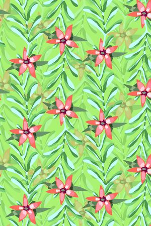 写意花卉印花华亿平台图片