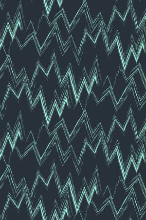 波浪条纹印花华亿平台图片