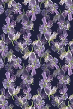 青蓝雅韵系列印花华亿平台图片