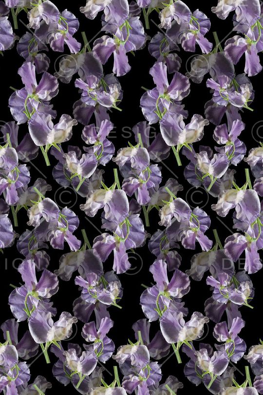 青蓝雅韵系列印花华亿平台图片