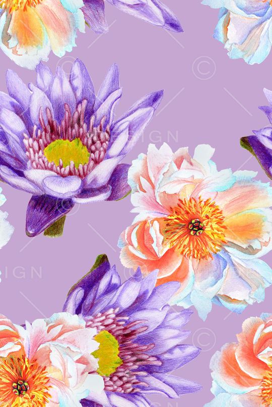 手绘印花华亿平台图片