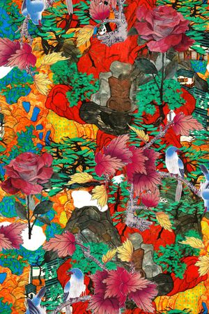 国画印花华亿平台图片