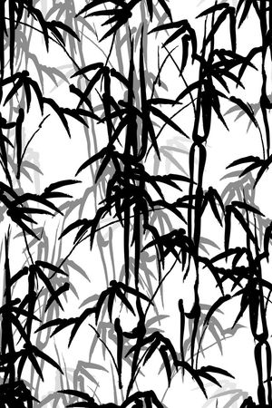 山水画印花华亿平台图片