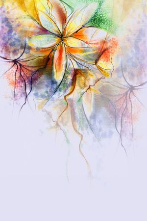 水彩印花华亿平台图片