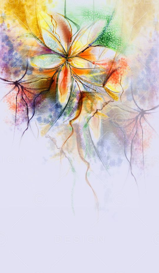 水彩印花华亿平台图片