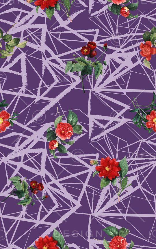 玫瑰印花华亿平台图片