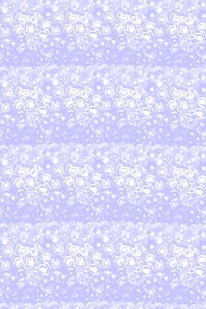 手绘花海、素雅、清新印花华亿平台图片