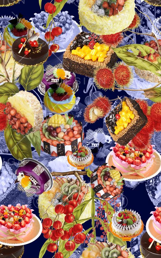 蛋糕印花华亿平台图片