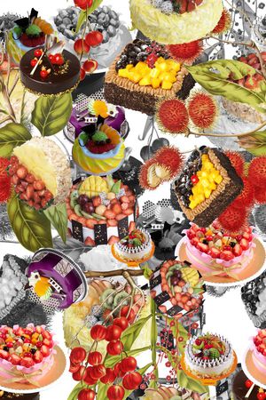 蛋糕印花华亿平台图片