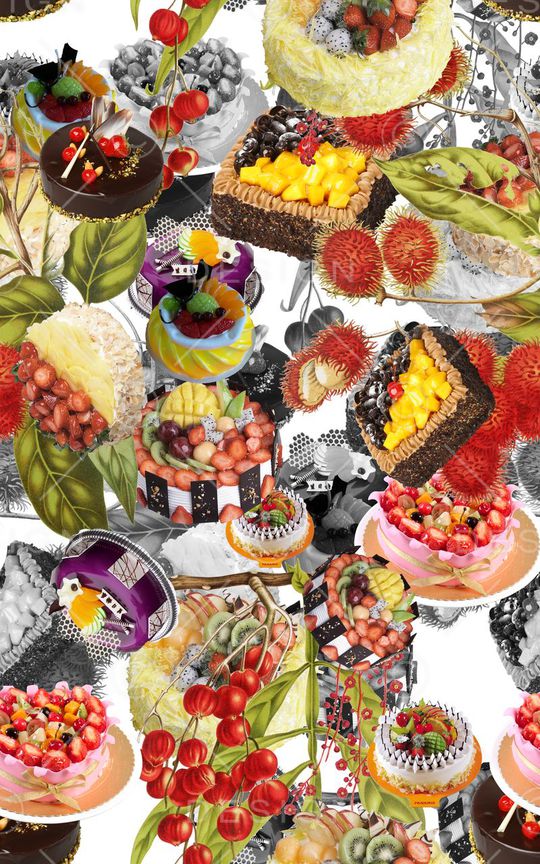 蛋糕印花华亿平台图片