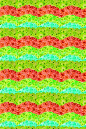 热带花卉、鲜艳、热情印花华亿平台图片