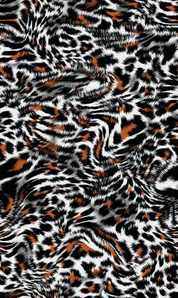 毛皮印花华亿平台图片