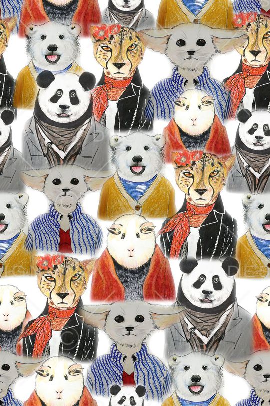 水彩画印花华亿平台图片