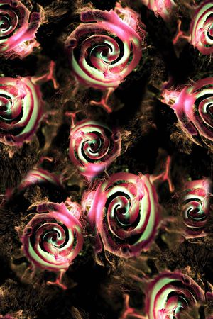 抽象印花华亿平台图片