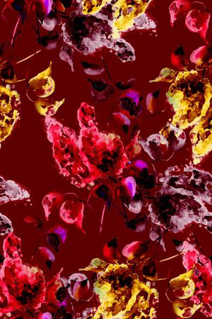 手绘印花华亿平台图片